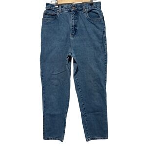 Bill Bass‎ Jeans Women's 12 Average Blue Wash Denim Straight Leg